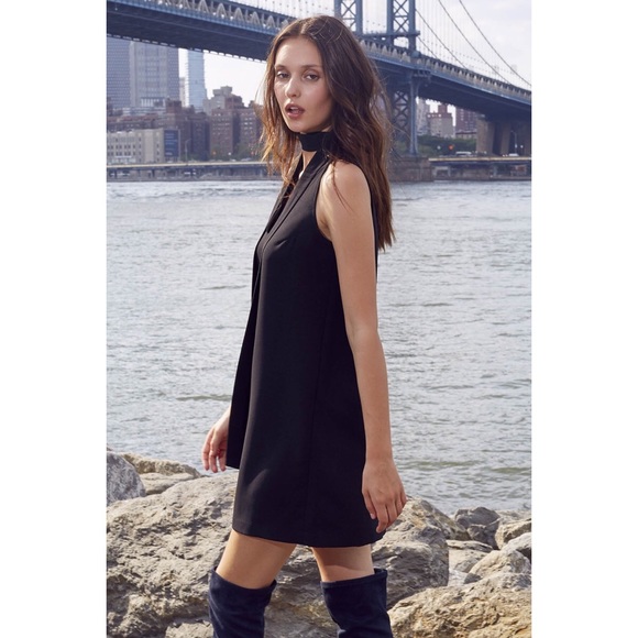 ✨🆕 Amanda Uprichard ❉ Chic Olive Dress ❉ Black - Picture 8 of 8